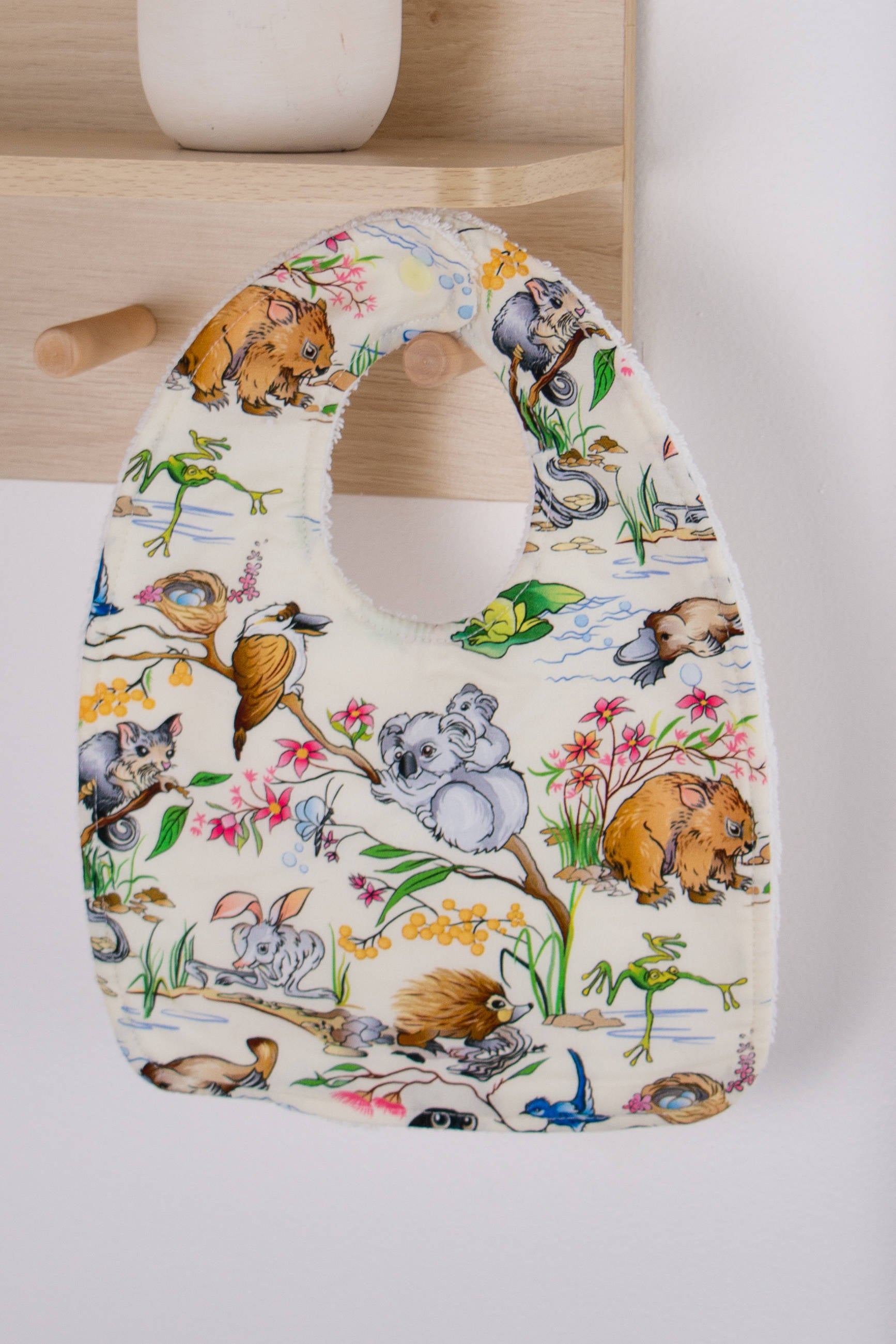 Bib Australian Wildlife Cream - Main Image