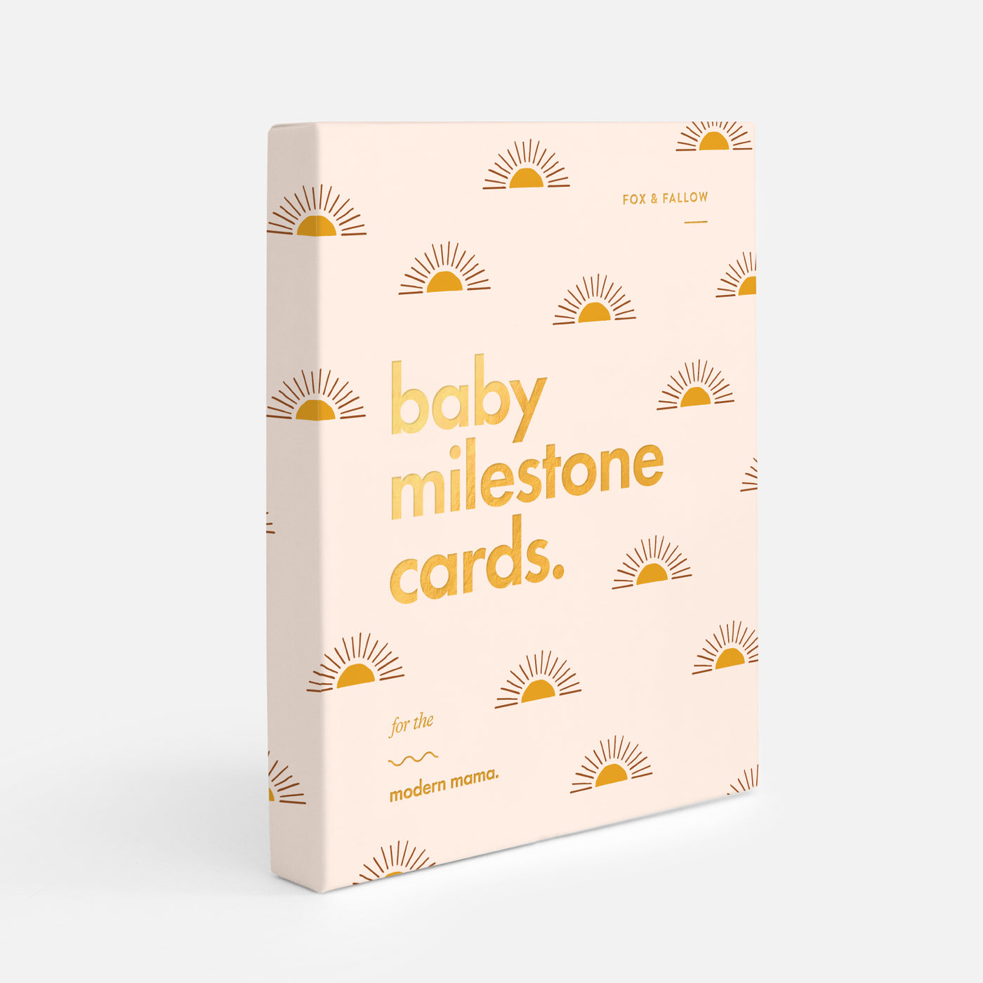 Baby milestone cards - Boho