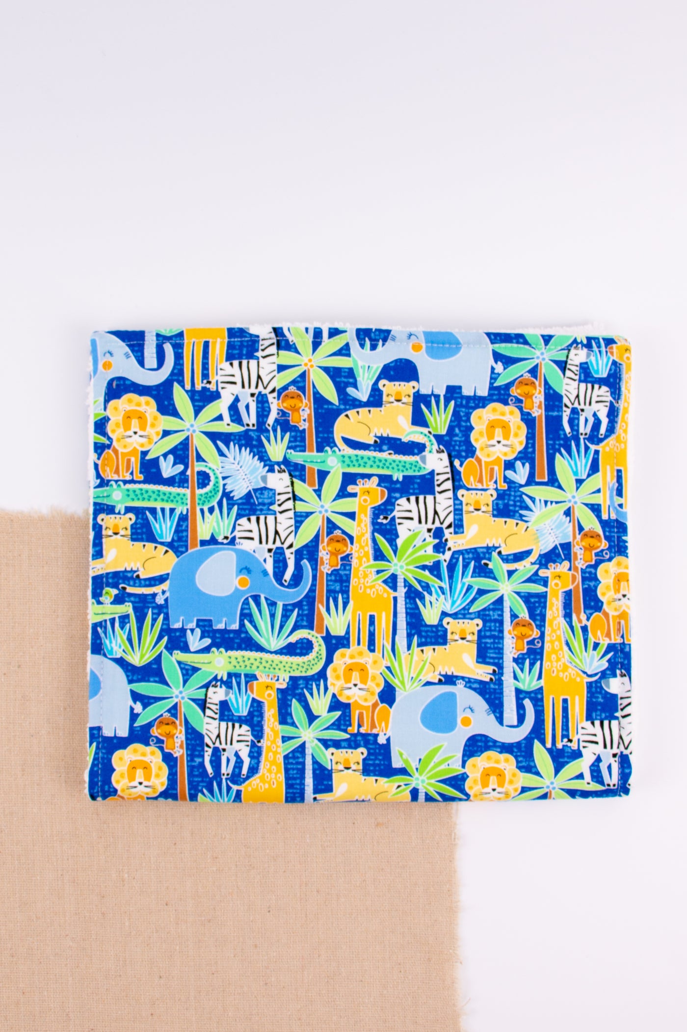 Burp Cloth - Blue Safari