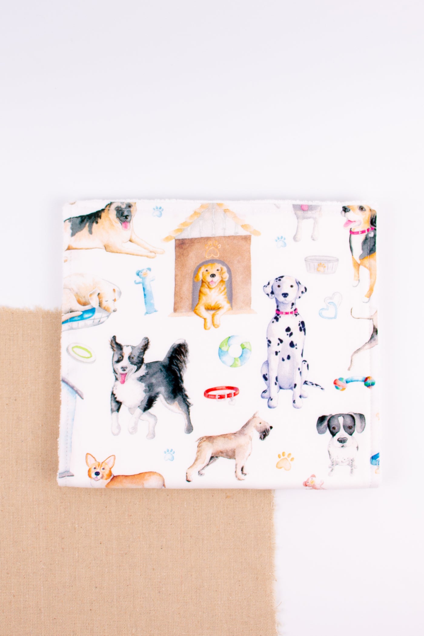 Burp Cloth - Cute Canines