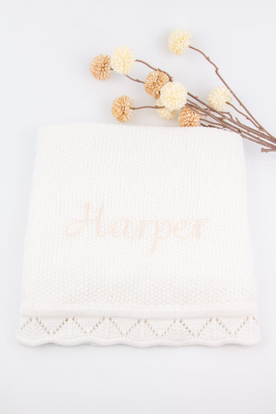 Heritage Blanket - White