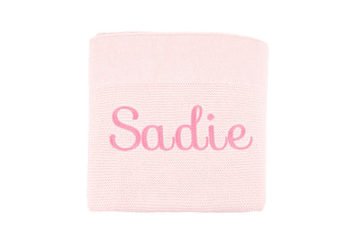 Aspen Blanket - Soft Pink